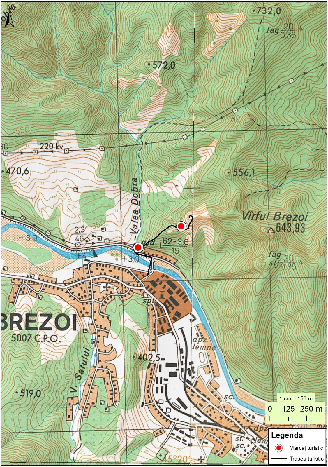 traseu brezoi turtudan